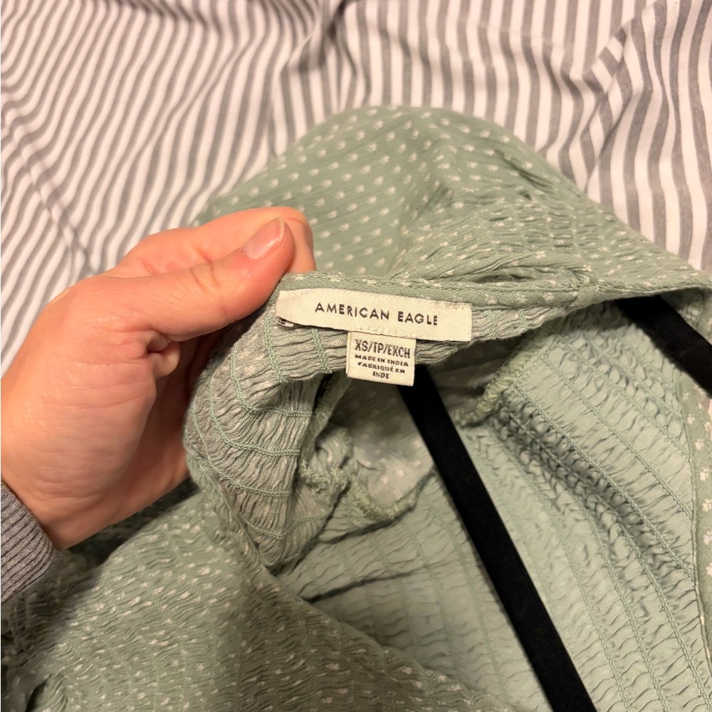 American eagle green dress